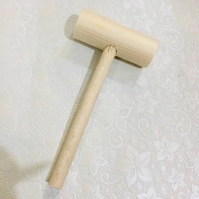 تصویر چکش چوبی ولنتاین سایز ۱۶ سانت 