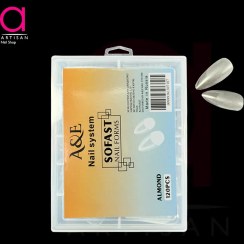 تصویر تیپ ژل کاشت ناخن (ژلیکس) ALMOND ای اند ای A&E 