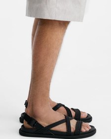 تصویر کالج اورجینال برند زارا Zara مدل Sandals with criss-cross straps کد 2718/320 