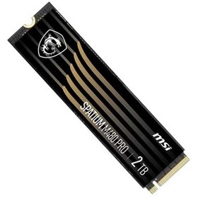 تصویر اس اس دی 2 ترابایت ام اس آی مدل SPATIUM M480 PRO PCIe 4.0 NVMe M.2 2280 MSI SPATIUM M480 PRO PCIe 4.0 NVMe M.2 2280 2TB Internal SSD