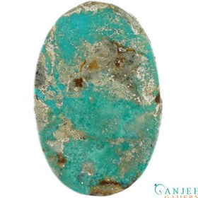 تصویر سنگ فیروزه نیشابور آبی کد N286 