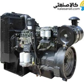 تصویر موتور دیزل دور ثابت 80 کیلووات 6 سیلندر پرکینز تبریز مدل MT660A-130GD 