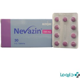 تصویر قرص روکش دار نوازین 150 میلی گرم آلتون 30 عدد ا Alltone Nevazin 150 mg 30 FC Tabs Alltone Nevazin 150 mg 30 FC Tabs