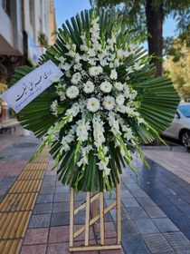 تصویر پایه گل تسلیت کد 9 