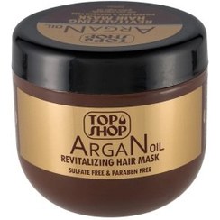 تصویر ماسک مو تاپ شاپ حاوی روغن آرگان ۵۰۰ میل فاقد پارابن و سولفات 