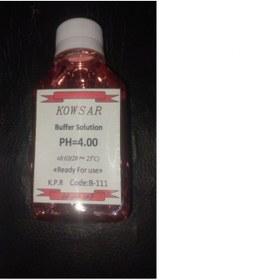 تصویر بافر پی اچ 4 ایرانی Buffer concentrate pH 4.00 