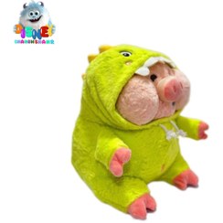 تصویر خوک لباس دایناسوری ۴۰ سانت 