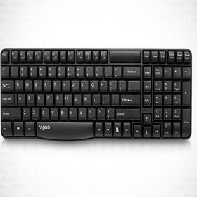 تصویر کیبورد بی‌سیم رپو مدل A 1050 ا E1050 Wireless Keyboard E1050 Wireless Keyboard