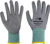 تصویر دستکش کار ایمنی Honeywell سطح برش محافظ سطح A3/C - ارسال 20 روز کاری Honeywell Safety Work Gloves Protective Cut Level A3/C, Mechanical and cut resistance polyurethane coating- Grey