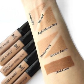 تصویر کانسیلر آبرسان وت اند وایلد (اصل) wet n wild رنگ light ivory WET N WILD concealer