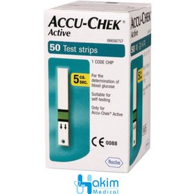 تصویر نوار تست قند خون آکیوچک مدل اکتیو (ACCU-CHEK Active) 