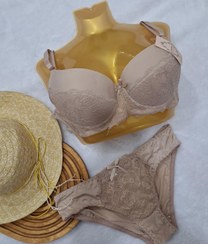 تصویر ست شورت و سوتین اسفنجی 