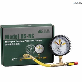 تصویر گیج تست گاز نیتروژن و ازت Nitrogen Testing Pressure Gauge