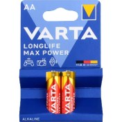 تصویر باتری قلمی آلکالاین وارتا مدل Long Life Max Power بسته 2 عددی 