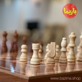 تصویر مهره شطرنج مدل چوبی 