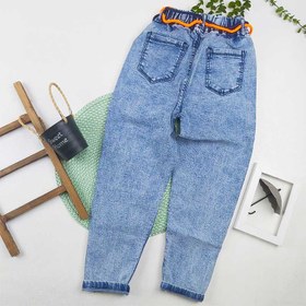 تصویر شلوار جین پسرانه مام فیت N 9 تا 14 سال کد 9722 