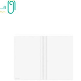 تصویر کرونا پوشه مقوایی 7 خط سفید 