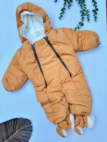 تصویر کاپشن نوزاد سرهمی سایز ۶ تا ۹ ماه 