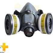 تصویر ماسک تنفسی نورث با فیلتر مدل 30M-5500 ا North 5500-30M Mask Safety Equipment 