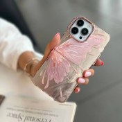 تصویر قاب پروانه لاکچری دخترانه آیفون۱۵پرومکس / آیفون ۱۵پرومکس / iphone15promax / iphone 15promax 