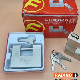 تصویر قفل کتابی فیدورا دو شیار مدل Fidora 94mm 