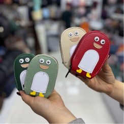 تصویر جا کارتی زنانه طرح پنگوئن 