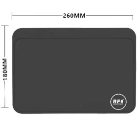 تصویر پد سیلیکونی مشکی RF4 RF-PO18 