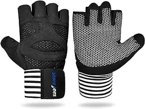 Gym Gloves, Lightweight Breathable Workout Gloves, Ultralight Weight Lifting  Gloves for Men & Women Home Gym 