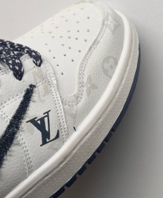 تصویر کتونی نایک جردن وان تراویس اسکات لویی ویتون ( Nike Travis scott Louis Vuitton ( LV 