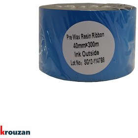 تصویر ریبون وکس رزین Wax Resin Ribbon 40×300 