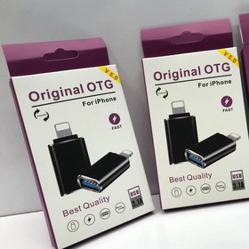 تصویر تبدیل otg آیفون مدل Original 