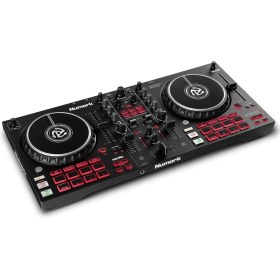 تصویر دی جی کنترلر Numark MIXTRACK PRO FX Pioneer DJ DDJ-REV1 Controller for Serato DJ (Black)