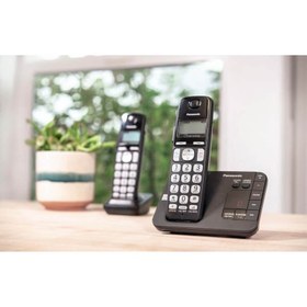 تصویر گوشی تلفن بی سیم پاناسونیک مدل KX-TGE432 Panasonic KX-TGE432 Cordless Phone