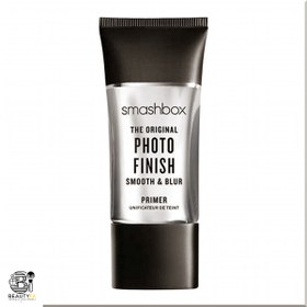 تصویر پرایمر بدون رنگ فتوفینیش اسمش باکس Smashbox Photo Finish Original Smooth & Blur Foundation Primer 30