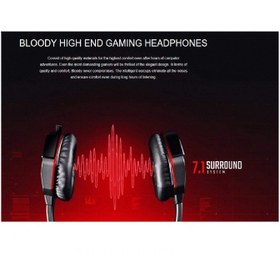 تصویر هدست گیمینگ ای فورتک Bloody G501 ا A4tech Bloody G501 Wired Gaming Headset A4tech Bloody G501 Wired Gaming Headset