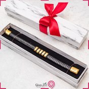 تصویر دستبند چرمی مردانه شارون 