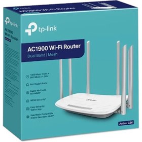 تصویر روتر بی‌سیم AC1900 تی پی لینک مدل Archer C86 TP-LINK Archer C86 AC1900 Wi-Fi Router