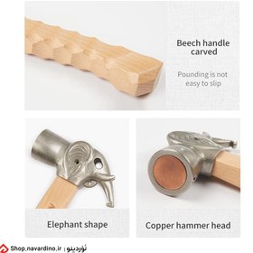 تصویر چکش کمپینگ نیچرهایک مدل ELEPHANT SHAPE CNH22ZP022 
