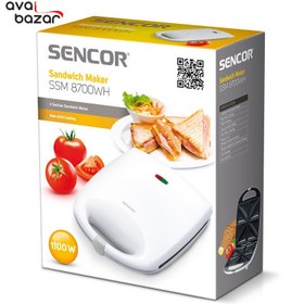تصویر ساندویچ ساز سنکور مدل SSM8700WH ا Sencor SSM8700WH Sandwich Maker Sencor SSM8700WH Sandwich Maker