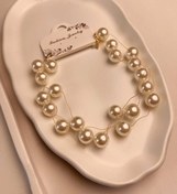 تصویر گردنبند دخترانه مرواریدی طرح ۲ 