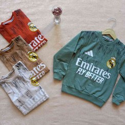 تصویر بلوز پسرانه باشگاهی رئال مادرید سایز50تا65 کد K2002033 