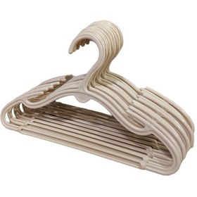 تصویر چوب لباسی کودک دودیه ۱۰ عددی رنگی 