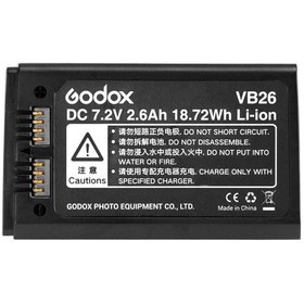 تصویر باتری گودکس Godox VB26 Battery for V1 Flash Hea ا Godox VB26 Battery for V1 Flash Head Godox VB26 Battery for V1 Flash Head
