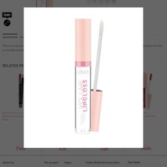 تصویر _حجم دهنده وبراق کننده لیپ گلاس لولیس 001 Lipgloss volume LOLIIS