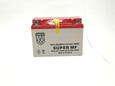 تصویر باتری موتور سیکلت KH Power مدل YB7L-BS ظرفیت ۷ آمپر ۱۲ ولت 