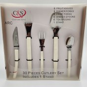 تصویر سرویس قاشق و چنگال سی اند اس ۳۱ پارچه 