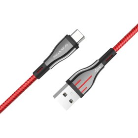 تصویر کابل شارژ بروفون مدل BU23 با سری تایپ سی BOROFONE BU23 TYPE C CHARGING CABLE