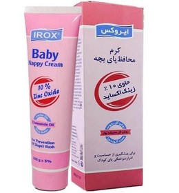 تصویر کرم محافظ پای بچه ایروکس حاوی زینک اکساید 10% 