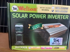 تصویر اینورتر ویلیون سبز 12 ولت 500 وات شبه سینوسی 500w Welion