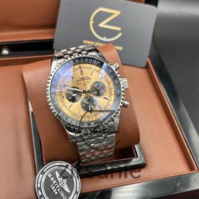 تصویر ساعت مچی مردانه برایتلینگ کرنوگراف Breitling Silver Orange Chronograph 